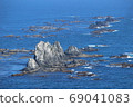 Rocky area at Cape Erimo 69041083