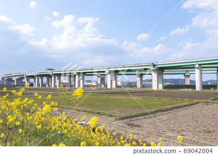 Viaduct on highway Viaduct on highway 69042004