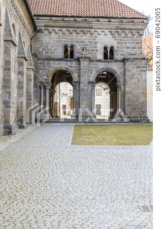 St. Procopius basilica and monastery, town Trebic, St. Procopius basilica and monastery, town Trebic, 69042005
