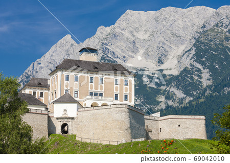 The Trautenfels castle at Stainach Irdning in the 69042010