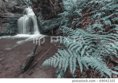 Resov waterfalls on the river Huntava in Nizky Resov waterfalls on the river Huntava in Nizky 69042105