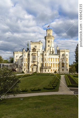 Hluboka nad Vltavou castle in Southern Bohemia, Hluboka nad Vltavou castle in Southern Bohemia, 69042335