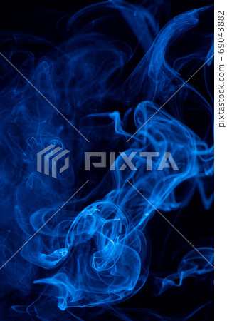 煙 藍色 背景 萬聖節 smoke background Halloween 煙 けむり バック 69043882