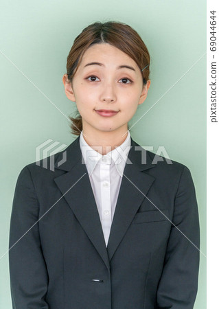 Young woman interviewing online [Image of job hunting] 69044644
