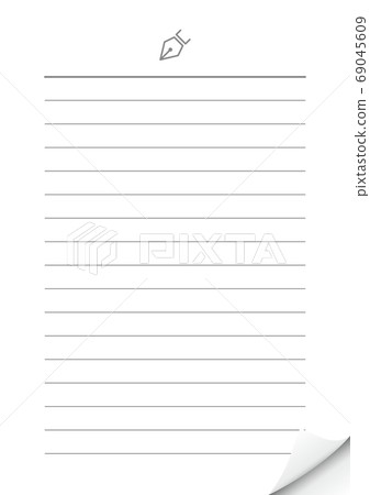 簡單的單調文具背景素材 簡單的單調文具背景素材 69045609