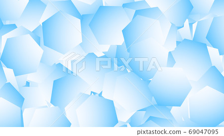 CG hexagon background material with many hexagons CG hexagon background material with many hexagons 69047095