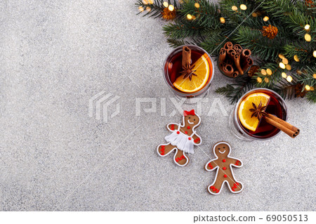 German Gluhwein drink 69050513