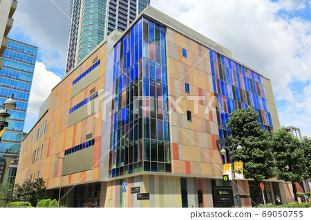 Shibuya cityscape Shibuya Public Hall LINE CUBE SHIBUYA Shibuya cityscape Shibuya Public Hall LINE CUBE SHIBUYA 69050755