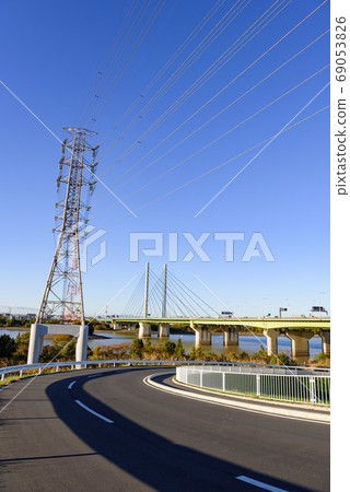 Autumn clearness and good luck Ohashi Autumn clearness and good luck Ohashi 69053826