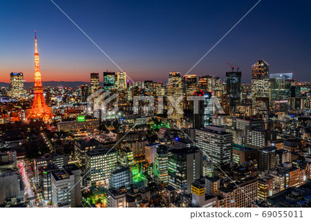 世貿中心大樓夜景 69055011