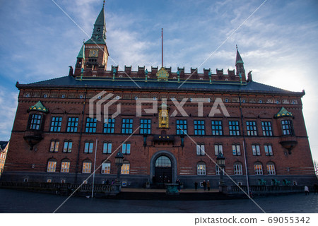 Copenhagen city hall inaugurated in 1905 Copenhagen city hall inaugurated in 1905 69055342