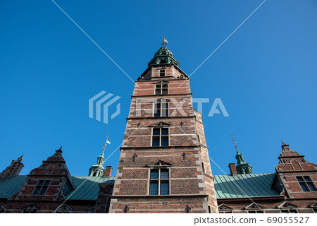Tower of the Rosenborg Castle in Copenhagen (DK) Tower of the Rosenborg Castle in Copenhagen (DK) 69055527