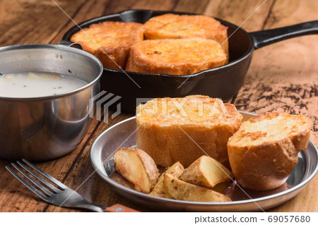 French camping toast image French camping toast image 69057680