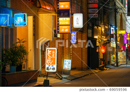 Oita city's bar area, near Miyakomachi 69059596
