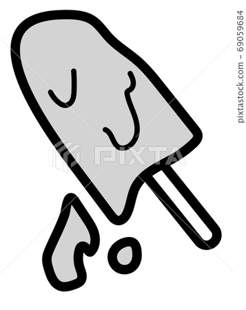 Melted ice cream 69059684