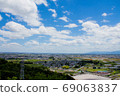 The Nobi Plain overlooking the observation deck in Ono Town, Gifu Prefecture 69063837