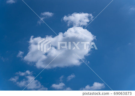 Summer sky blue sky clouds 69063873