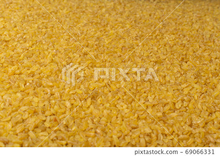 Bulgur, Bulgour or Bulghur Grains Texture Background 69066331