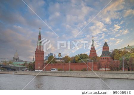 Kremlin and Red Square in Moscow. 69066988