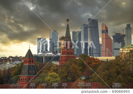 Kremlin and Red Square in Moscow. Kremlin and Red Square in Moscow. 69066993