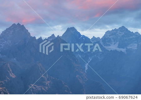 Mountains of the Caucasus. North Ossetia. 69067624