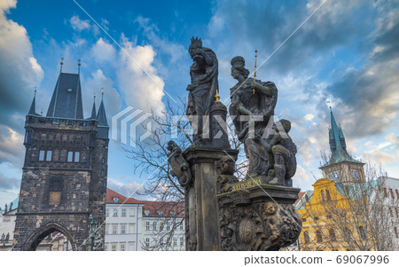 Prague - Charles bridge, Czech Republic 69067996