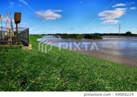 In the first year of the Reiwa period, the eastern Japan typhoon reduced flood damage to the Greater Tokyo area 69068224