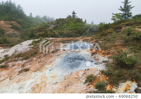 Akita / Goseikake Nature Research Road (Nature observation walking path where you can observe extremely rare mud volcanoes) 69068250