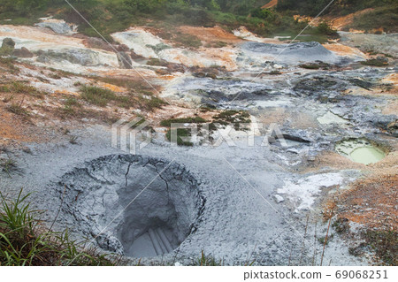 Akita / Goseikake Nature Research Road (Nature observation walking path where you can observe extremely rare mud volcanoes) Akita / Goseikake Nature Research Road (Nature observation walking path where you can observe extremely rare mud volcanoes) 69068251