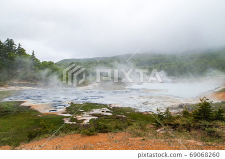 Akita Prefecture / Goseikake Nature Research Road Oyunuma (Nature observation walking path where you can observe extremely rare mud volcanoes) Akita Prefecture / Goseikake Nature Research Road Oyunuma (Nature observation walking path where you can observe extremely rare mud volcanoes) 69068260