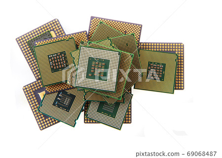cpu micropocessors isolated 69068487