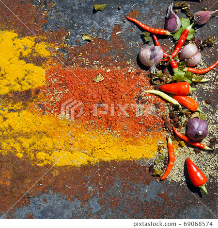 various spices various spices 69068574