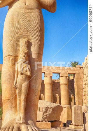 Great Hypostyle Hall and clouds at the Temples of Karnak Great Hypostyle Hall and clouds at the Temples of Karnak 69068754