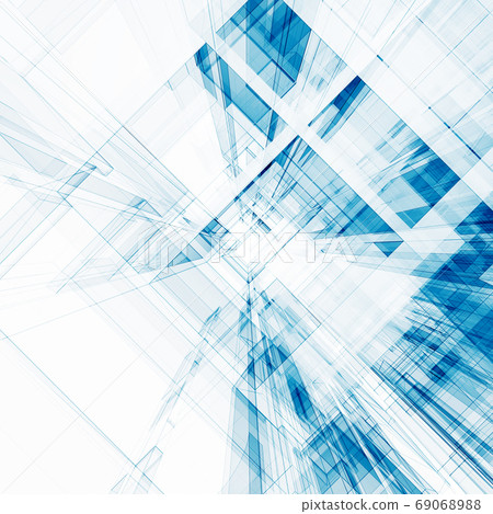 Abstract architecture 3d rendering 69068988
