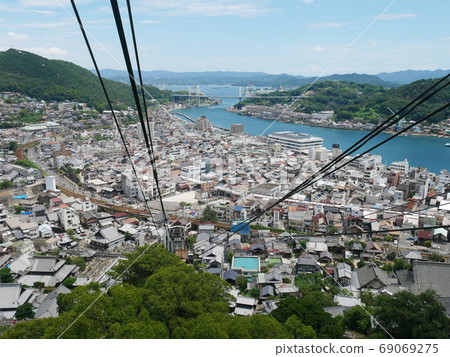 View from Onomichi ropeway View from Onomichi ropeway 69069275