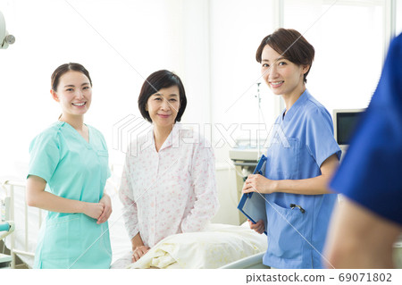 住院病人和醫護人員 69071802