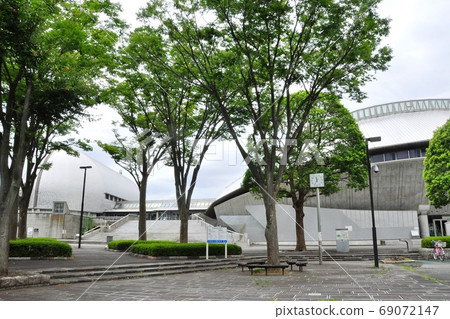 藤澤市秋葉台公園的秋葉台文化體育館 藤澤市秋葉台公園的秋葉台文化體育館 69072147