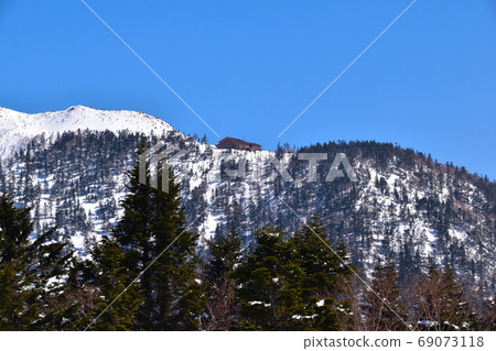 Winter Northern Alps Mountain hut 69073118