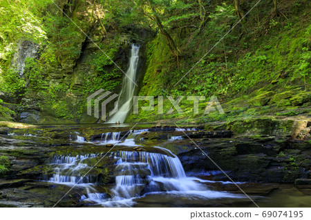 Akame 48 Waterfall Summer Green Season 69074195