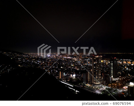 努諾比基香草花園，索道的夜景 69076594