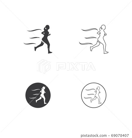 people Running gesture illustration vector design people Running gesture illustration vector design 69078407