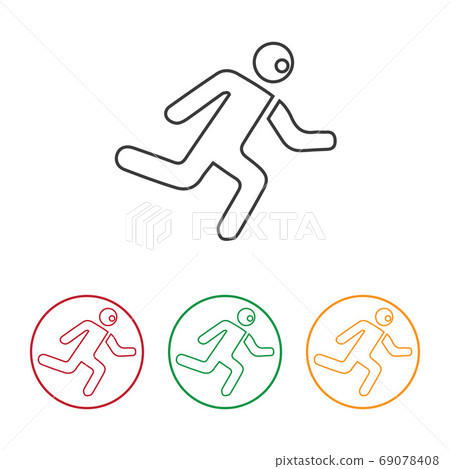 people Running gesture illustration vector design people Running gesture illustration vector design 69078408