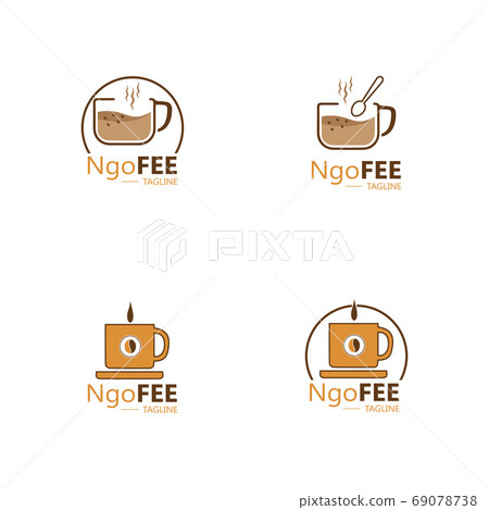 Coffee cup Logo Template Coffee cup Logo Template 69078738