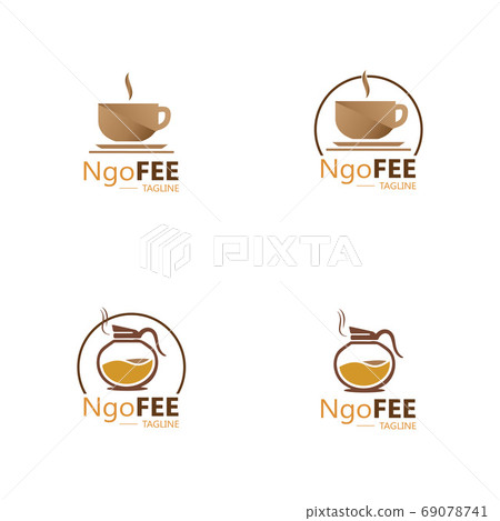 Coffee cup Logo Template 69078741