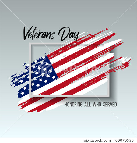 Veterans day card. Creative illustration for... - Stock Illustration ...