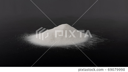 White Powder of Baking Soda, Clay or Bentonite Texture White Powder of Baking Soda, Clay or Bentonite Texture 69079998