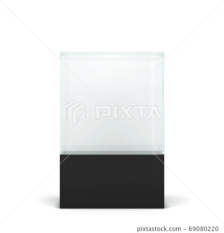 Empty glass display Empty glass display 69080220
