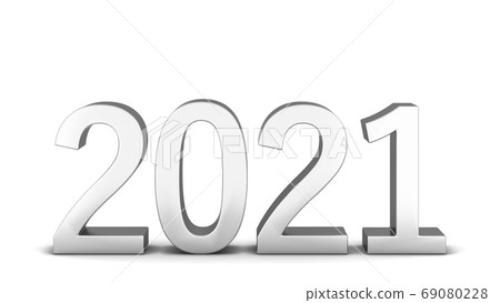 2021 text. New year sign 2021 text. New year sign 69080228