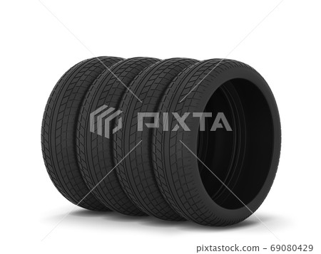 Rubber car tire Rubber car tire 69080429