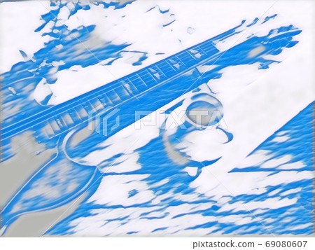 Electric guitar hobby time 69080607